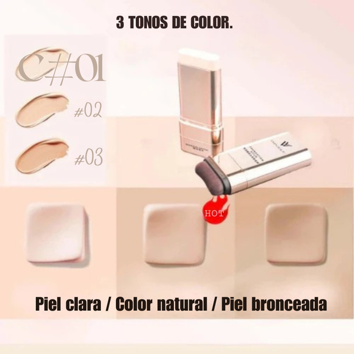 Base y Pincel 2 en 1 Profesional – ZERENA™