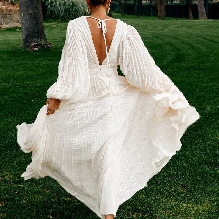 Vestido largo fluido Modern Noá elegante y ligero