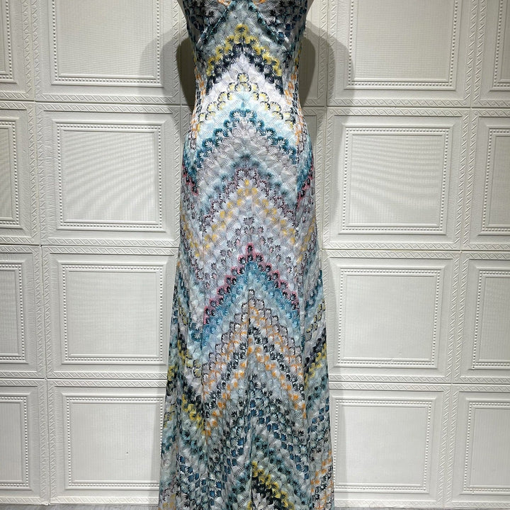 Vestido largo de tirantes Modern Celine