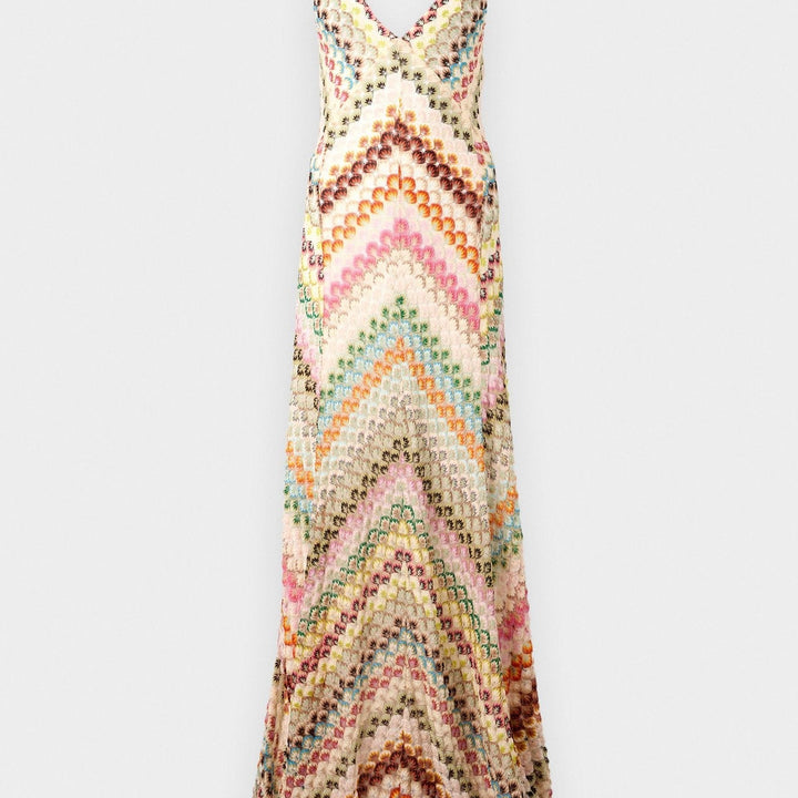 Vestido largo de tirantes Modern Celine