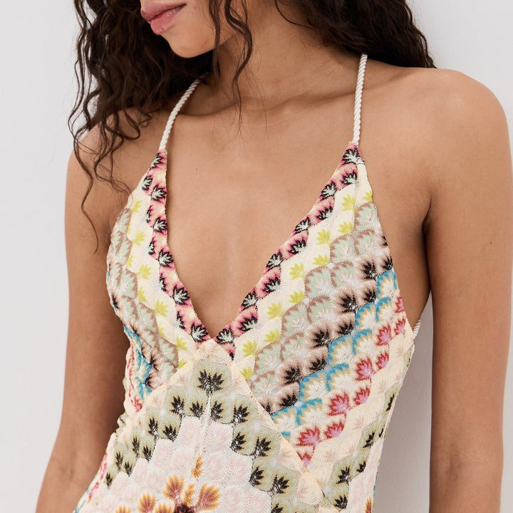 Vestido largo de tirantes Modern Celine