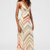 Vestido largo de tirantes Modern Celine