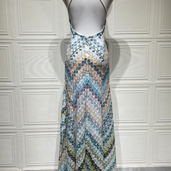 Vestido largo de tirantes Modern Celine